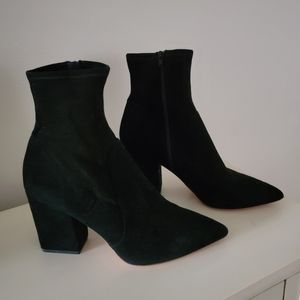 Loeffler Randall Isla Booties sz 9 Black Suede - Brand New in Dustbag